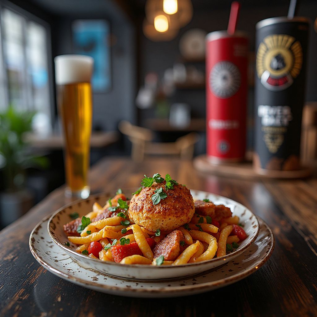 Café food and drinks