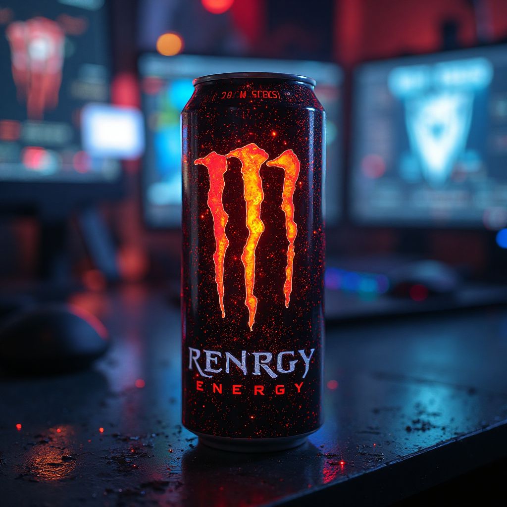 Energy drink sponsor logo