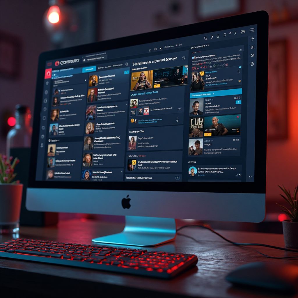 Gaming community forums